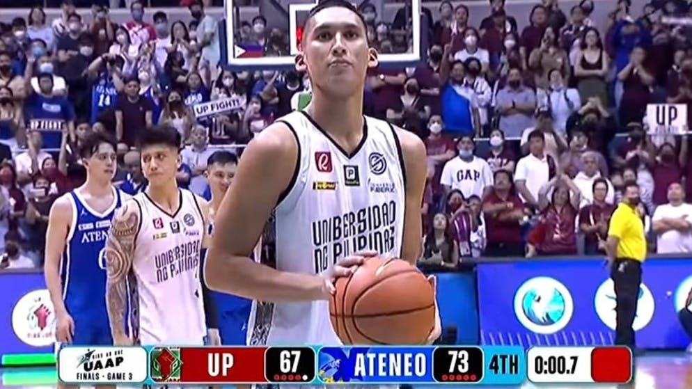 This Zav Lucero moment in Game 3 gave everyone the chills 